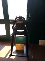 Brass bell - IC steam engine - Chicago, IL 1956